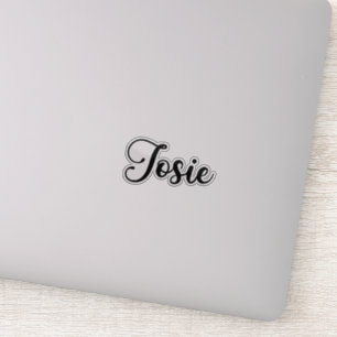 Sticker Josie Name - Calligraphie manuscrite