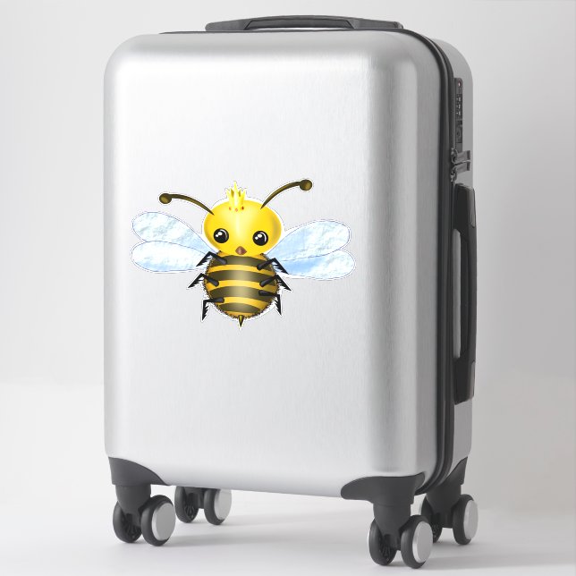Sticker Jote reine abeille (Sur valise)