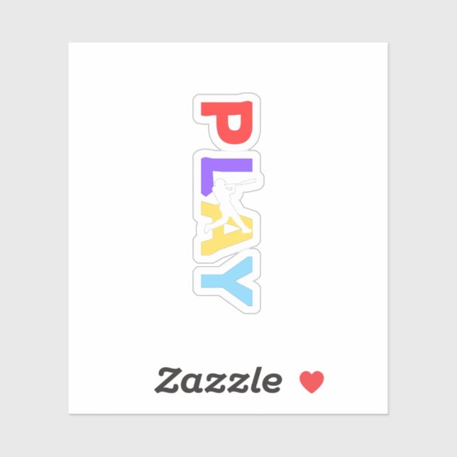 Sticker Jouer (Feuille)