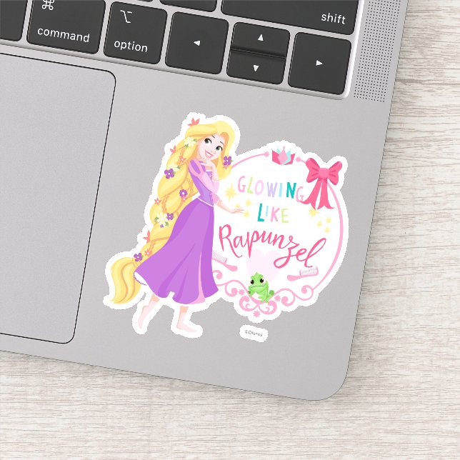 Sticker Jouer comme Rapunzel (Détail)
