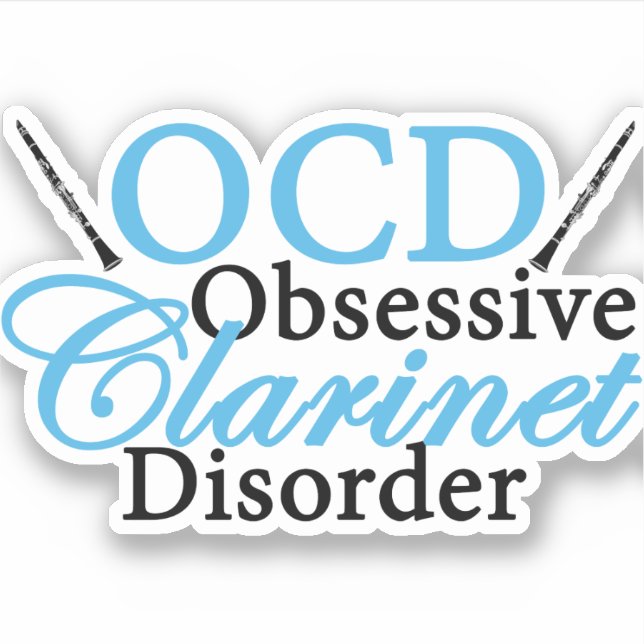 Sticker Joueur Clarinet (Devant)
