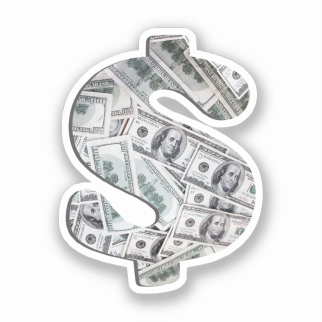 Sticker Jour de l'argent papier (Recto)