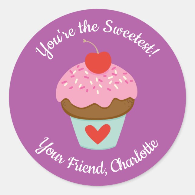 Sticker Jour de Valentines pour enfants mignons (Devant)
