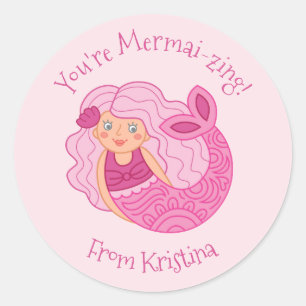 Sticker Jour de Valentines pour enfants mignons de