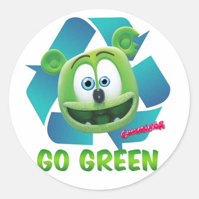 Sticker Jour des terres Gummibär (L'Ours Gummy) (Devant)