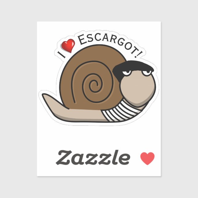 Sticker Jour national de l'Escargot (Feuille)
