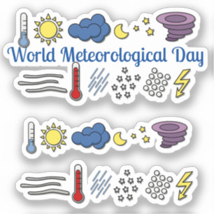Sticker Journée météorologique mondiale