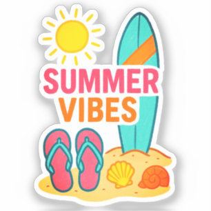 Sticker Jours avant la plage