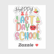Joyeuse Dernière journée d'école