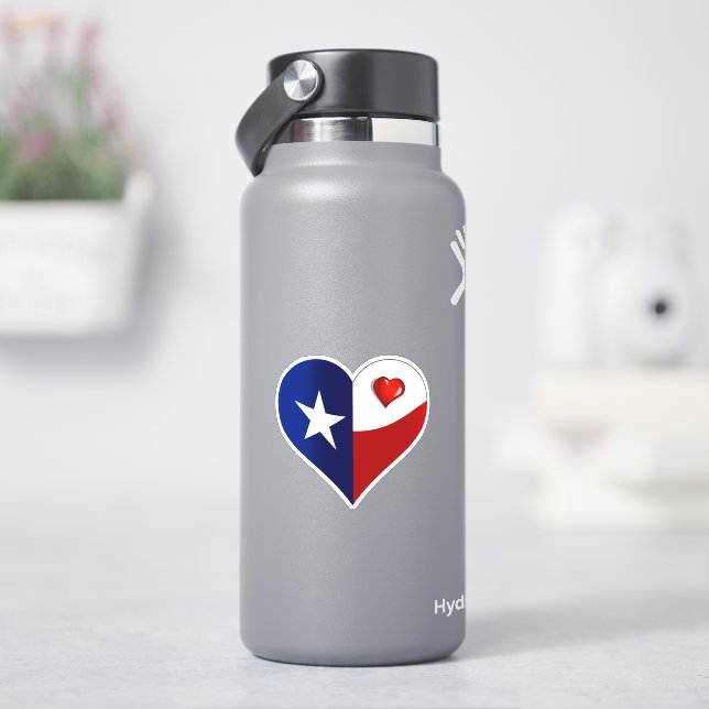 Sticker Joyeuse fête de l'indépendance du Texas (HydroFlask)