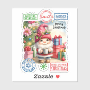 Sticker Joyeux Elf Christmas