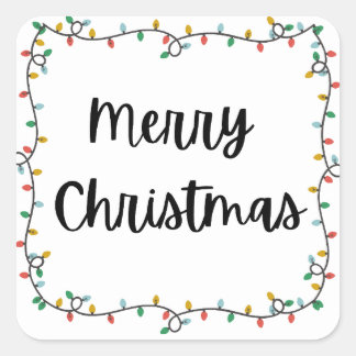 Sticker Joyeux feux de Noël