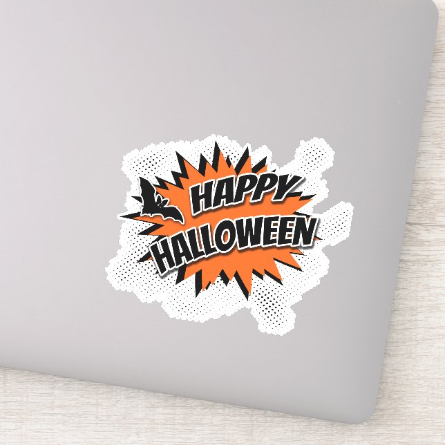 Sticker Joyeux Halloween (Détail)