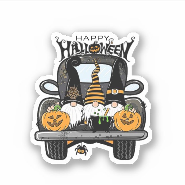 Sticker Joyeux Nalloween (Devant)