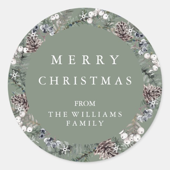 Sticker Joyeux Noël (Devant)