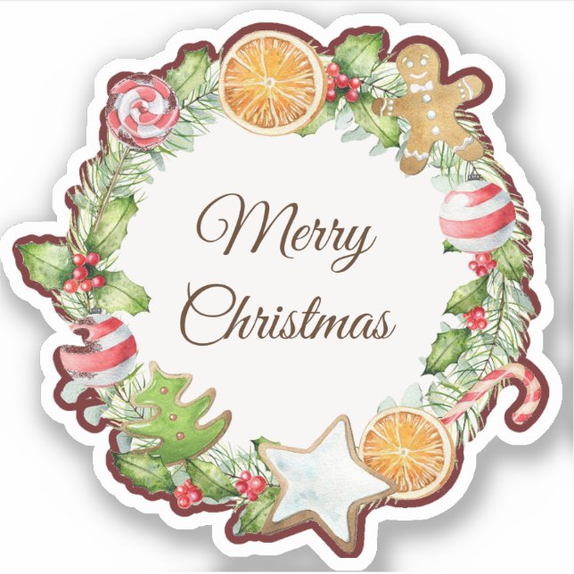 Sticker Joyeux Noël (Devant)