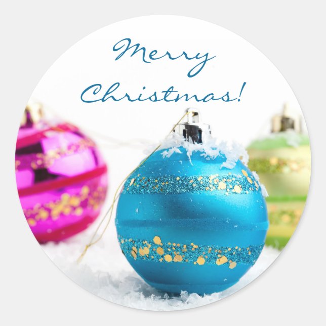 sticker Joyeux Noël (Devant)