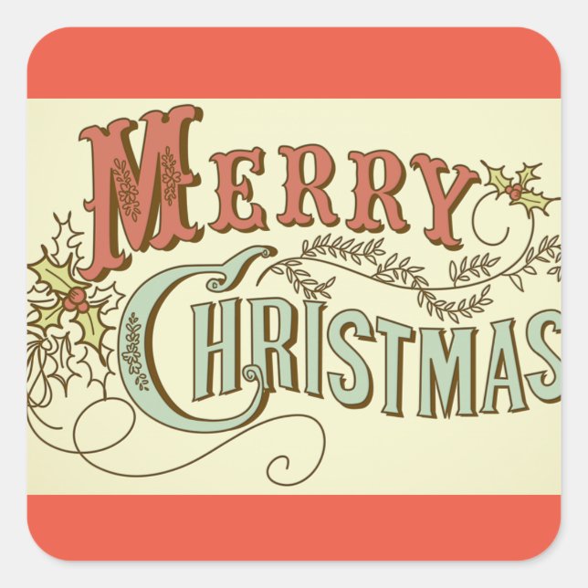 Sticker "Joyeux Noël" (Devant)