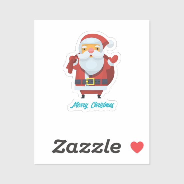 Sticker Joyeux Noël et Bonne Année (Feuille)