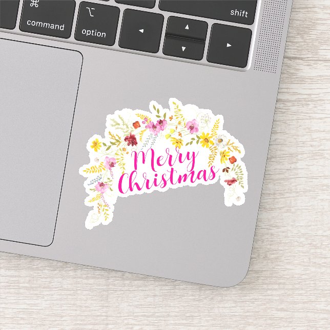 Sticker Joyeux Noël Halloween Nouvel An (Détail)