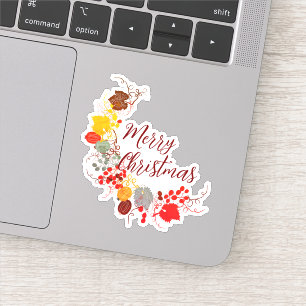 Sticker Joyeux Noël Halloween Nouvel An