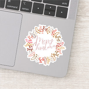 Sticker Joyeux Noël Halloween Nouvel An