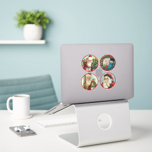 Sticker Joyeux Noël vintage vacances designs