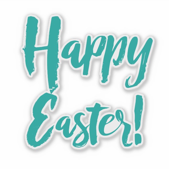Sticker Joyeux Pâques (Devant)