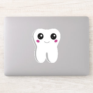 Sticker Joyeux sourire Dental Tooth Cute