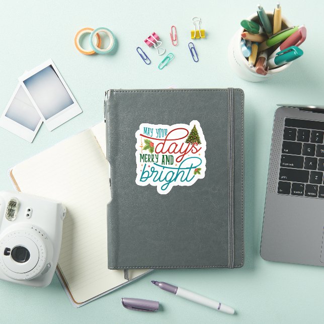 Sticker Joyful Christmas With Decorations! (Couverture iPad)