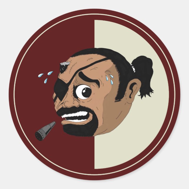 Sticker JSC 'détecté' (Devant)