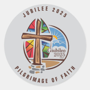 Sticker Jubilee 2025, Pèlerinage de la Foi.