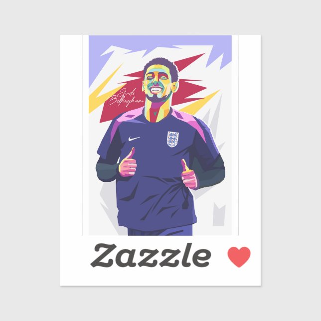 Sticker Jude Bellingham (Feuille)