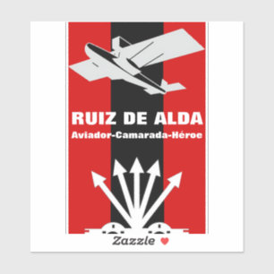STICKER JULIO RUIZ DE ALDA