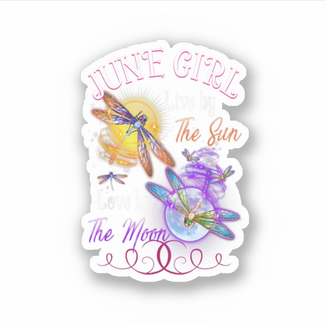 Sticker June Girl (Devant)