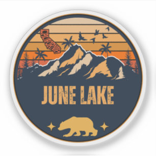 Sticker June Lake, Californie