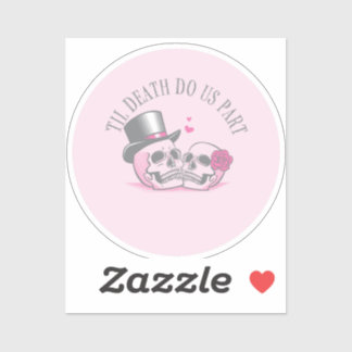 Sticker Jusqu'à ce que la mort nous sépare