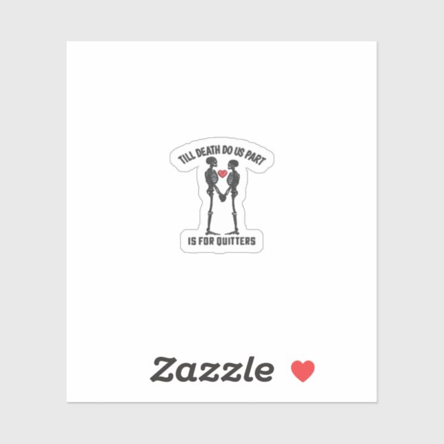 Sticker Jusqu'à la mort Faisons-nous partie Valentine Desi (Feuille)