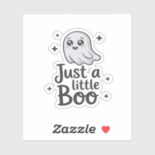 Sticker Just Little Boo Création Drôle