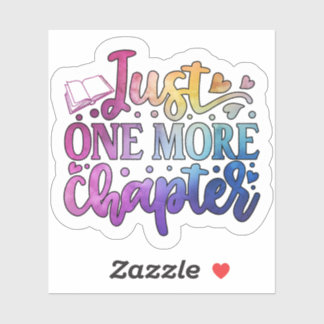 Sticker Just One More Chapter