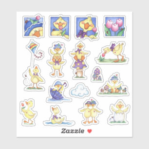 Sticker Juste Ducky