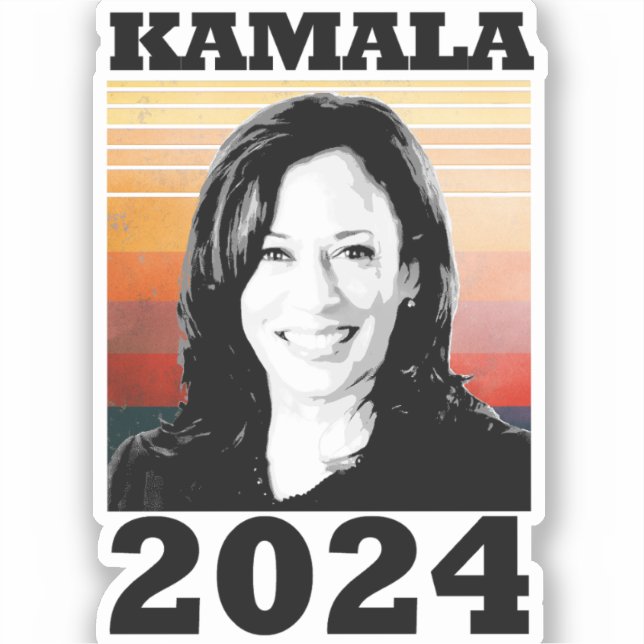 Sticker Kamala Harris 2024 (Recto)