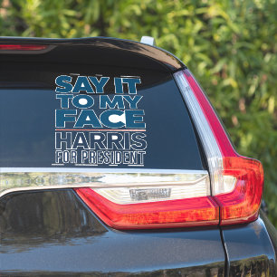 Sticker Kamala Harris 2024 Dis-le-moi en face 