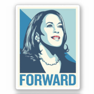 STICKER KAMALA HARRIS EN AVANT