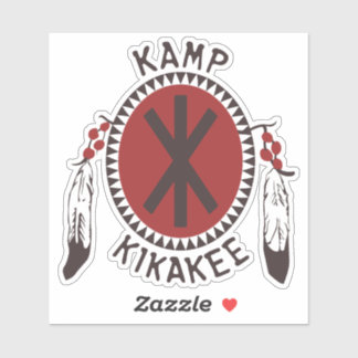 Sticker Kamp Kikakee Ernest Alès à l'autocollant inspiré d