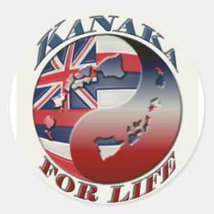 Sticker Kanaka For Life