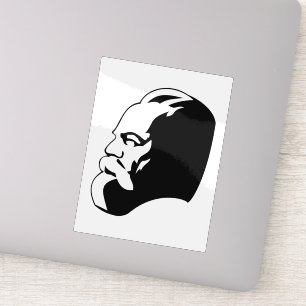 Sticker Karl Marx, communisme, socialisme, Union soviétiqu