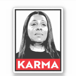 Sticker KARMA : Letitia James