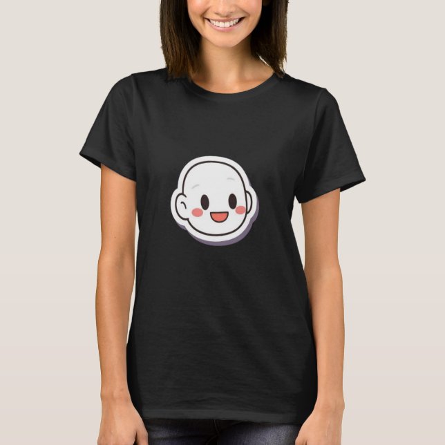 Sticker Kawaii Cute Girl : Tshirt (Devant)