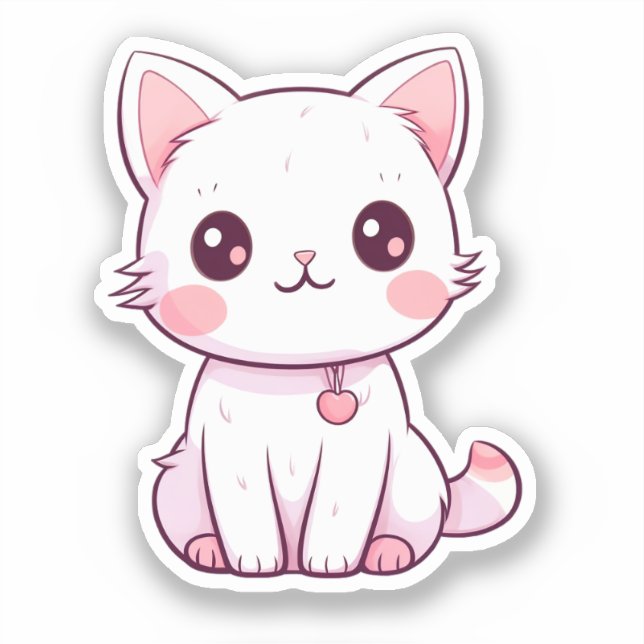 Sticker Kawaii Kittens (Recto)